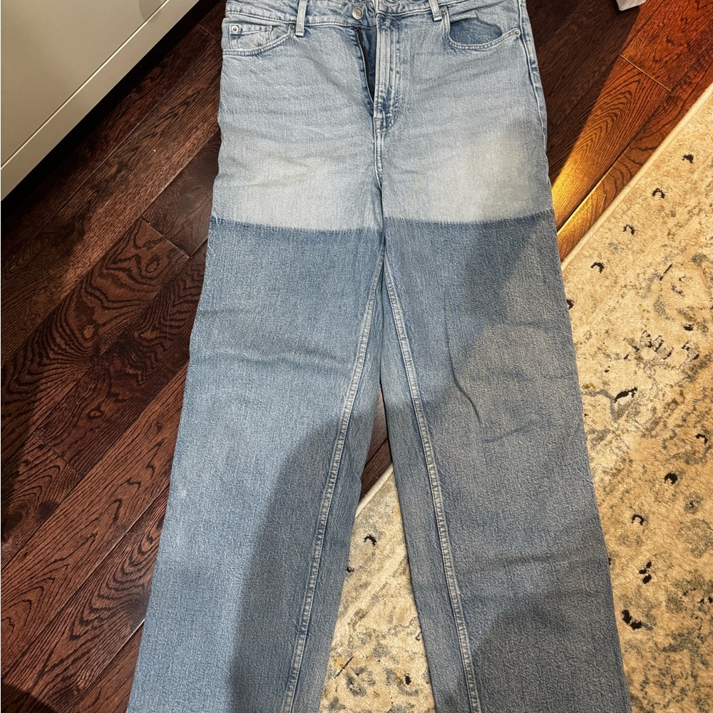 H&M Light and Dark Blue Denim